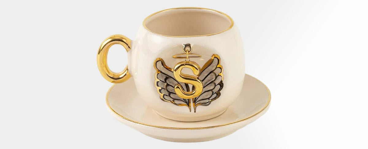 Hand-painted porcelain made in the BSK Ceramics atelier in Denizli