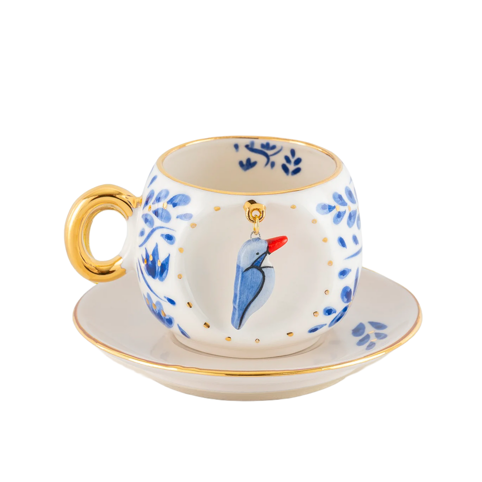 Fagfuri Bird Turkish Coffee Cup, product view