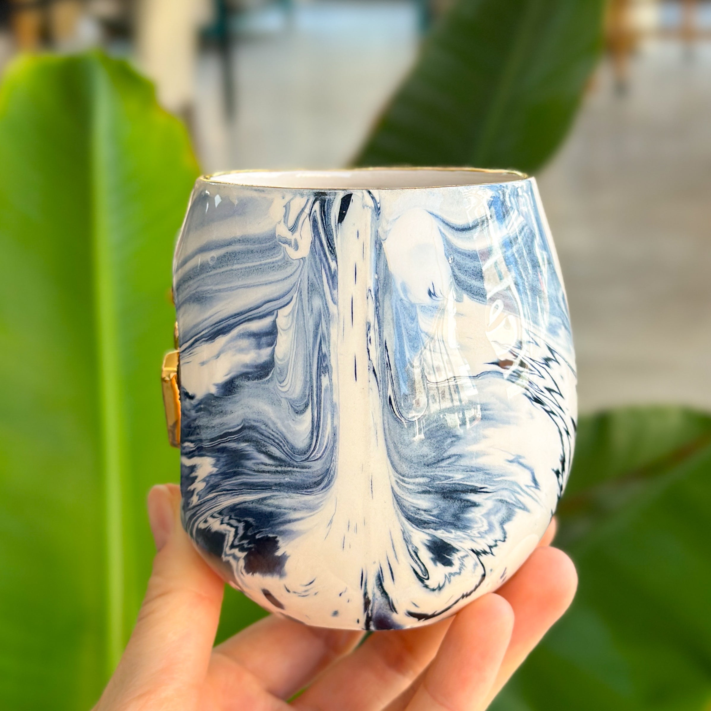 Personalized Valentine's Collection 330ml Mug Navy Blue