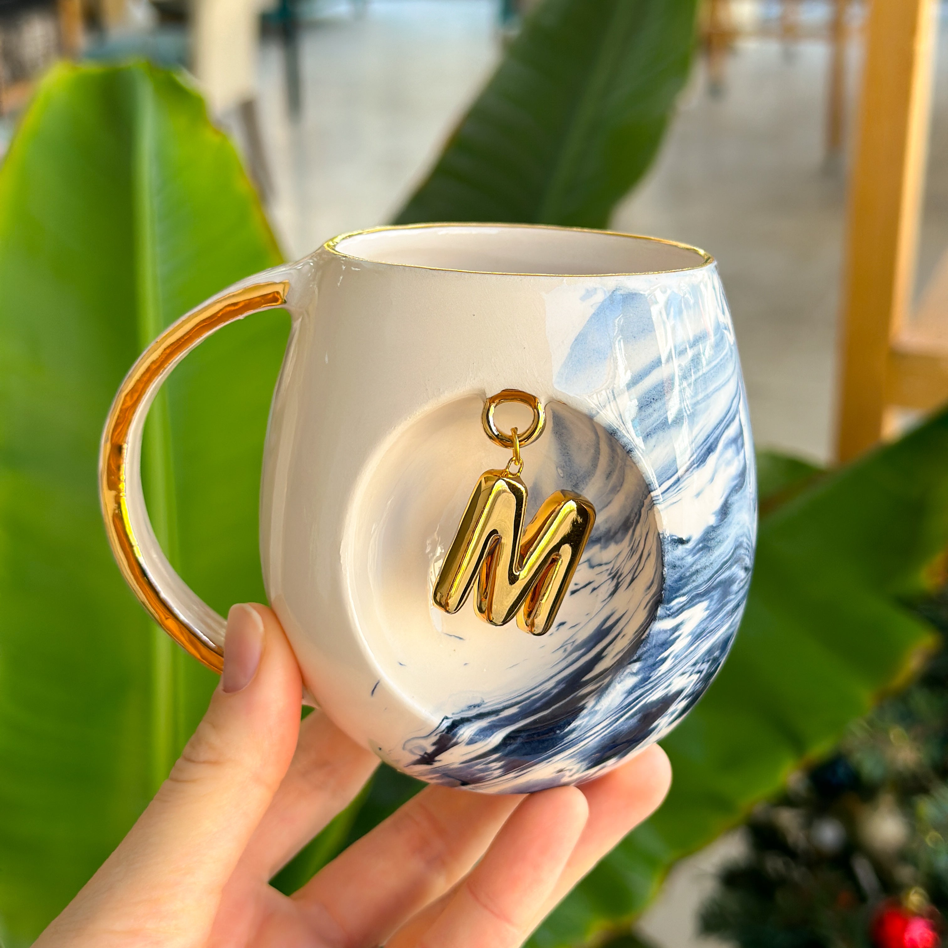 Personalized Valentine's Collection 330ml Mug Navy Blue