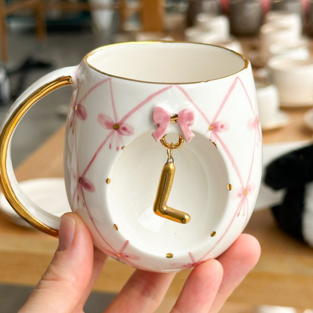Bow Personalized Mug, detail view 25