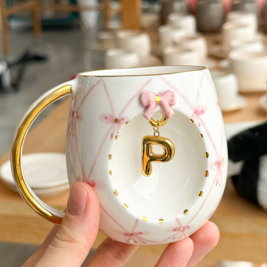 Bow Personalized Mug, detail view 29