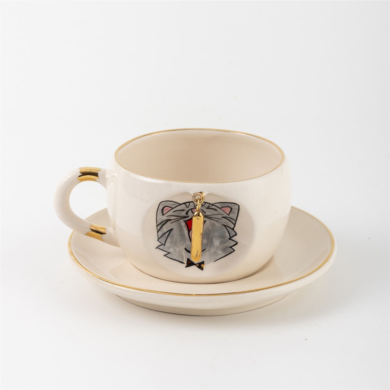 Cat Personalized Tea Mug, detail view 17
