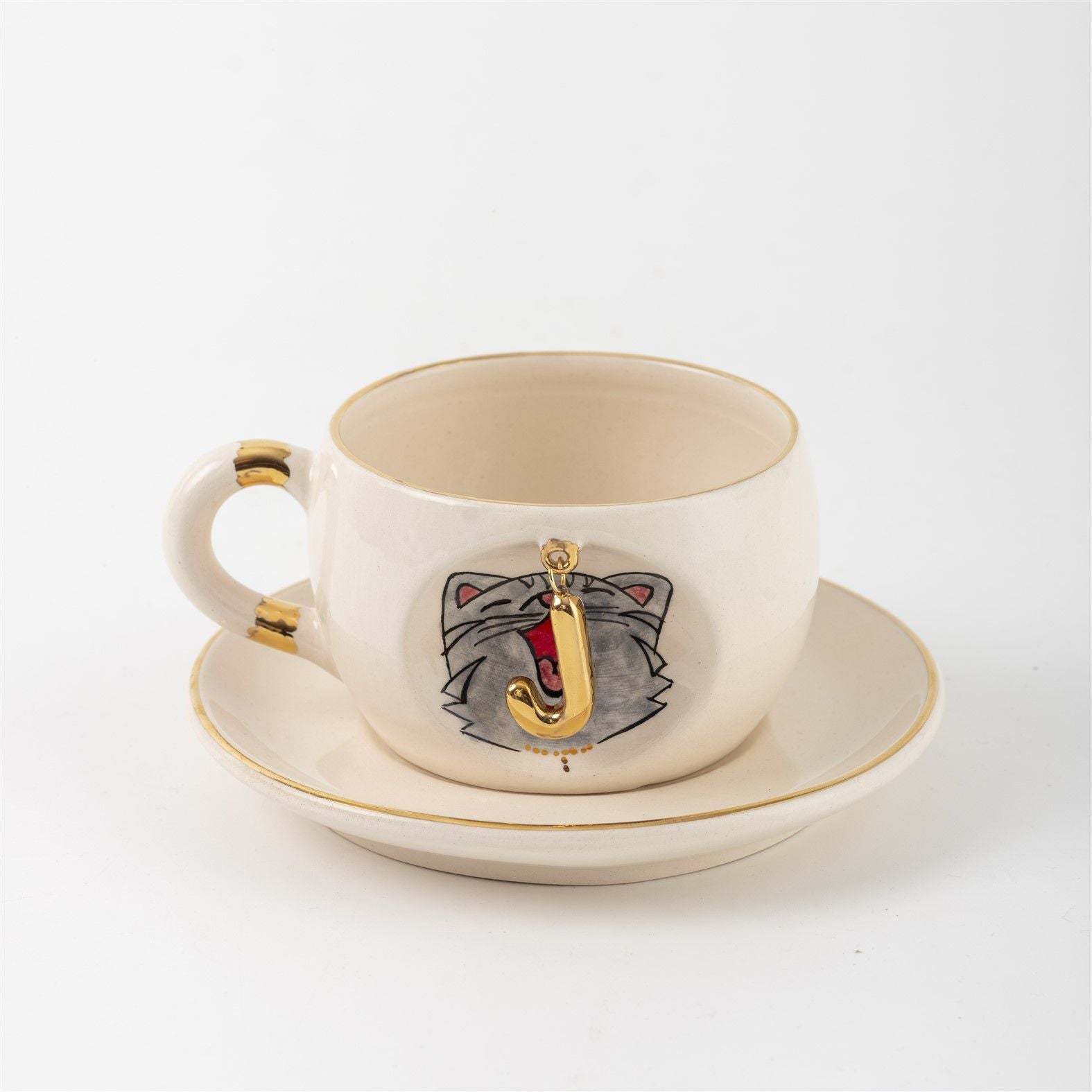 Cat Personalized Tea Mug, detail view 18