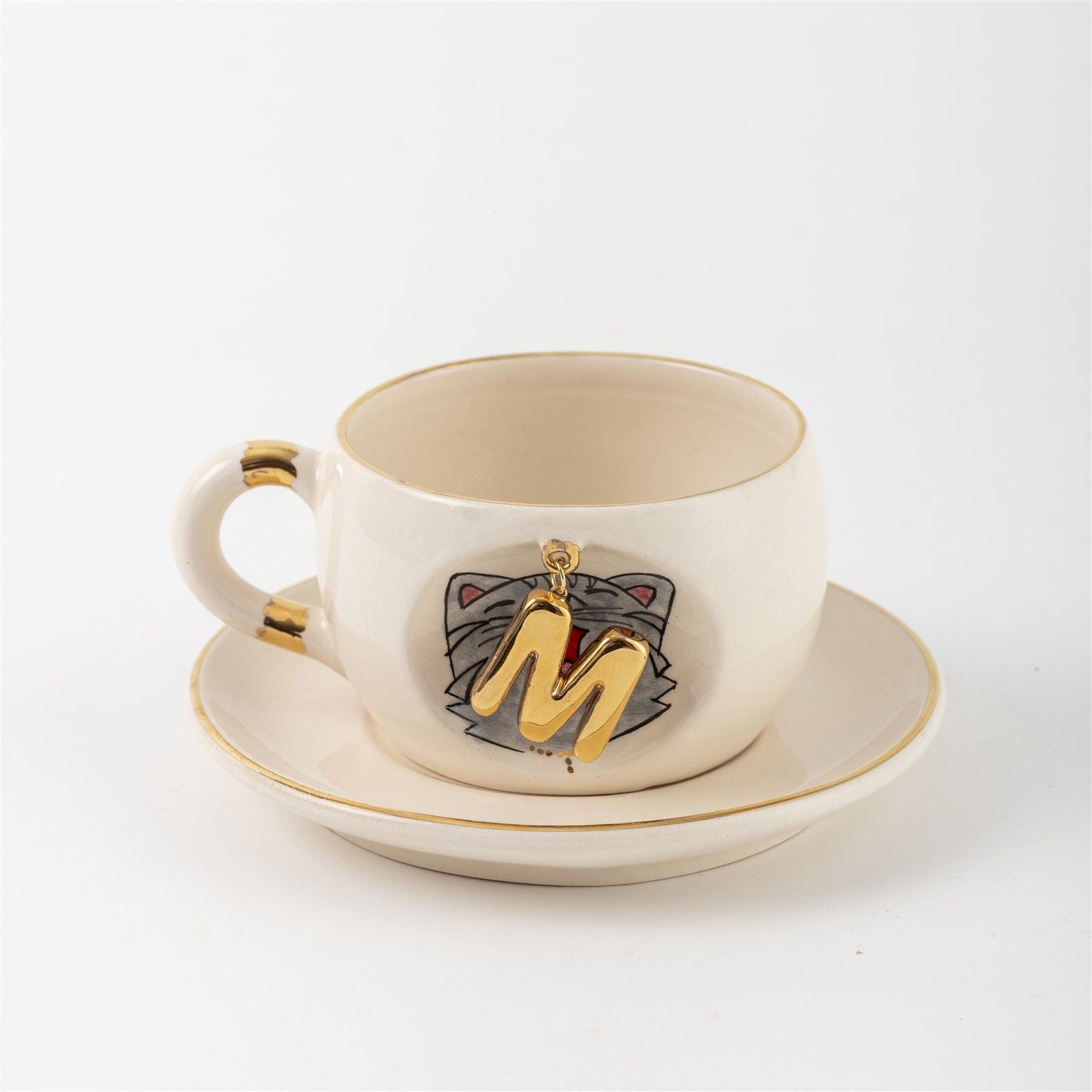 Cat Personalized Tea Mug, detail view 21