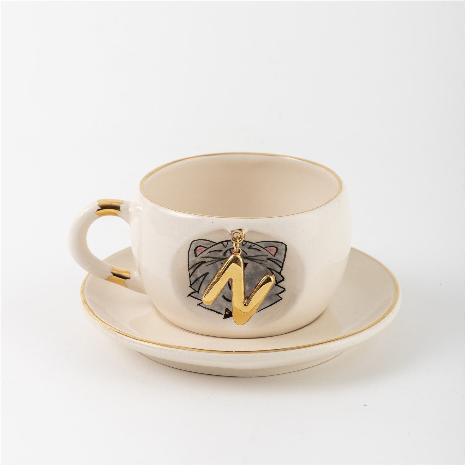 Cat Personalized Tea Mug, detail view 22