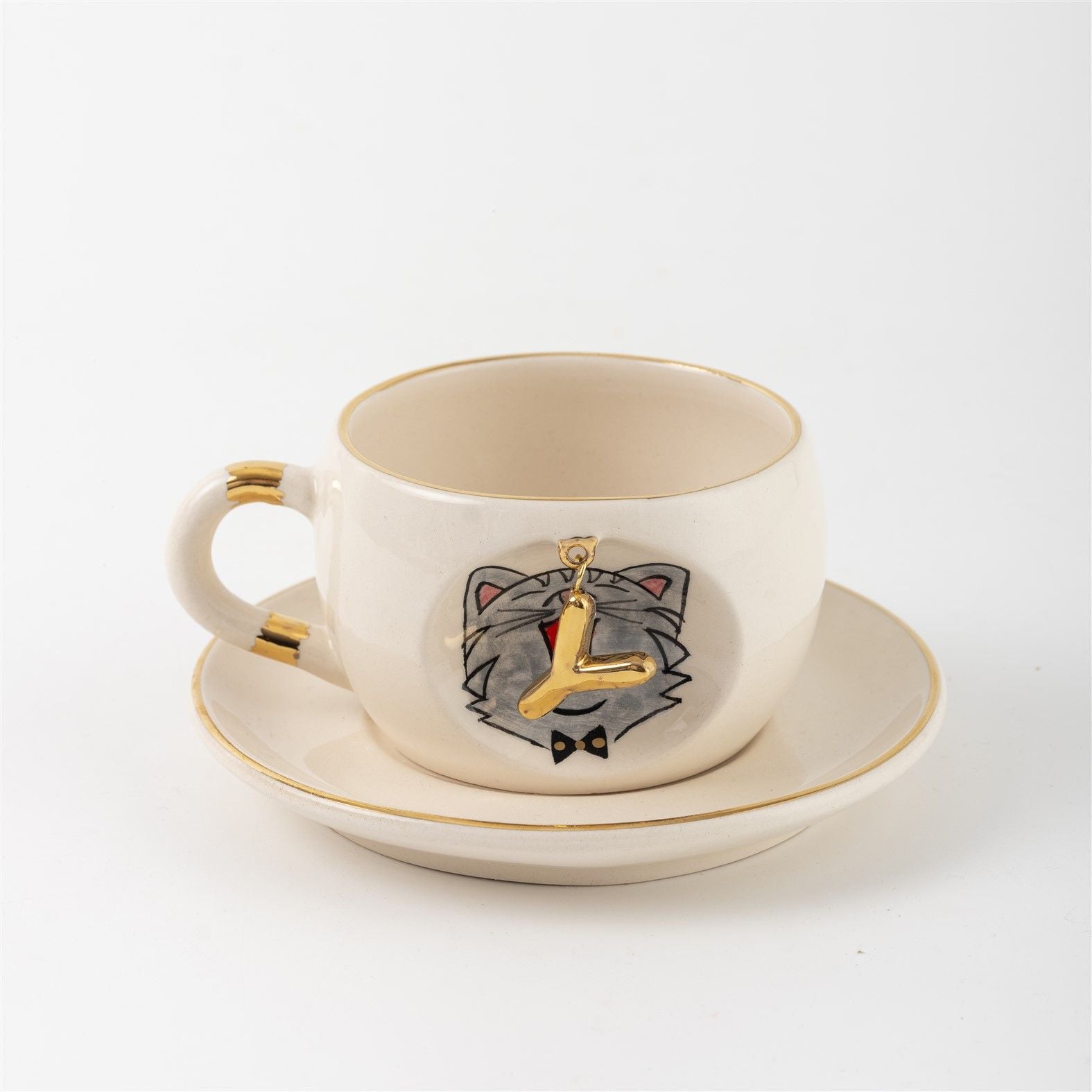 Cat Personalized Tea Mug, detail view 33