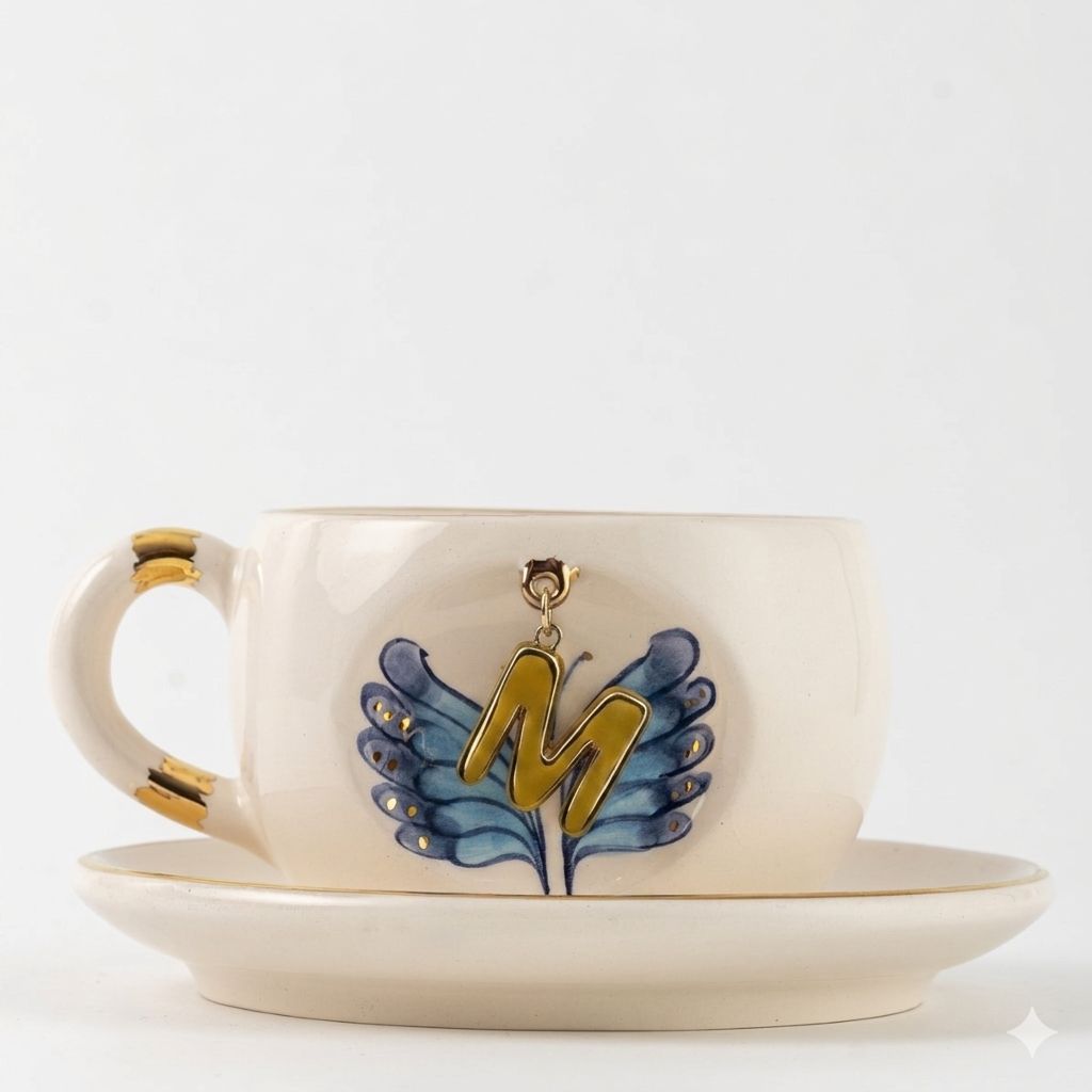 Butterfly Personalized Tea Mug, detail view 19
