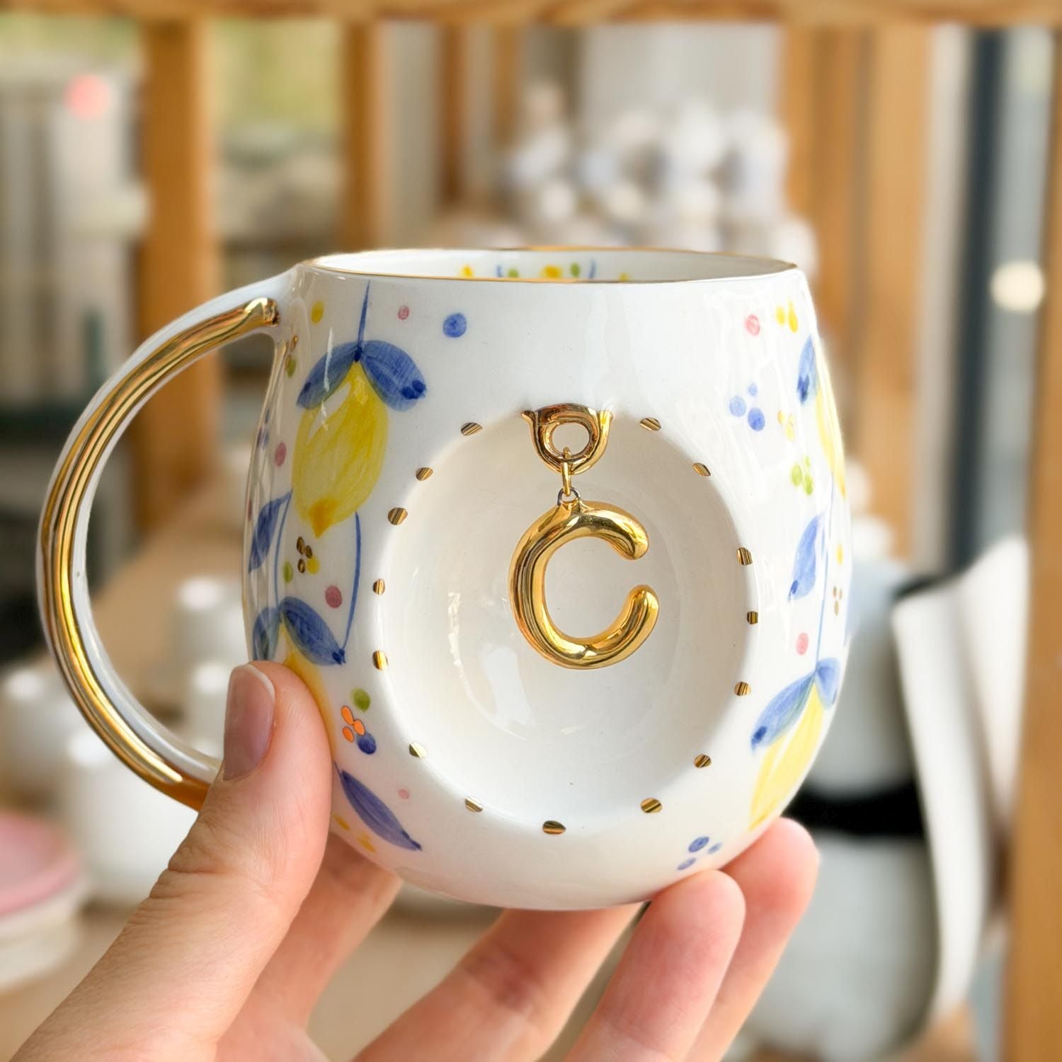 Lemon Personalized Mug, detail view 20