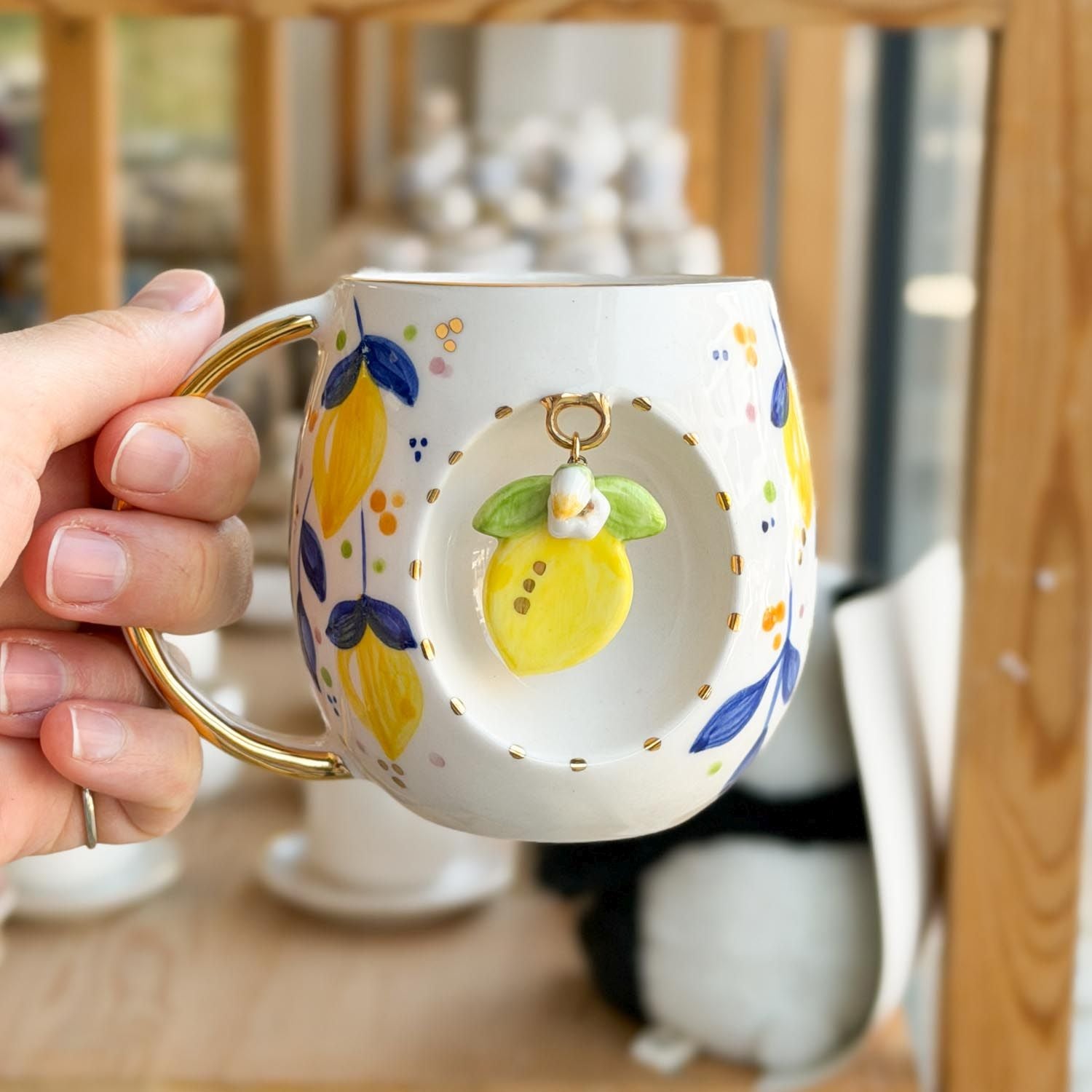 Lemon Personalized Mug, detail view 25