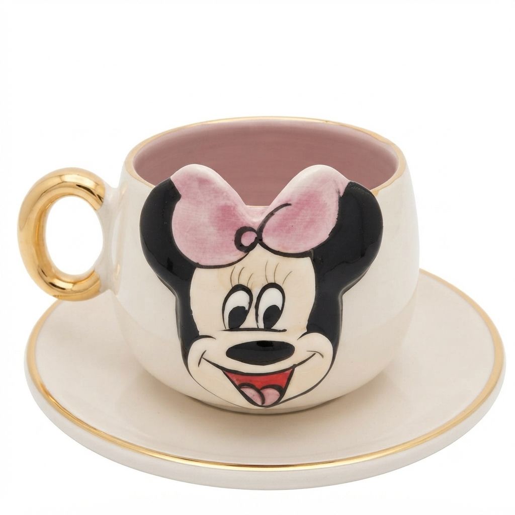 Minnie Mouse Coffee Cup Pink