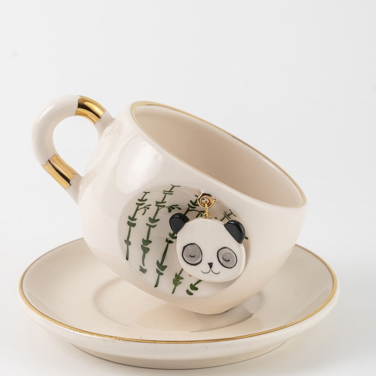 Nature Series Panda Porcelain Tea Mug 160 ml