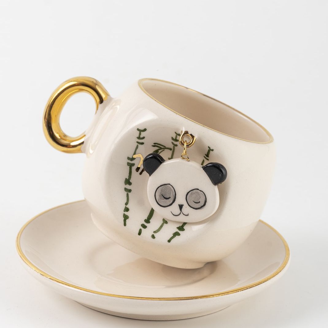 Nature Series Panda Turkish Coffee Cup, product image 3