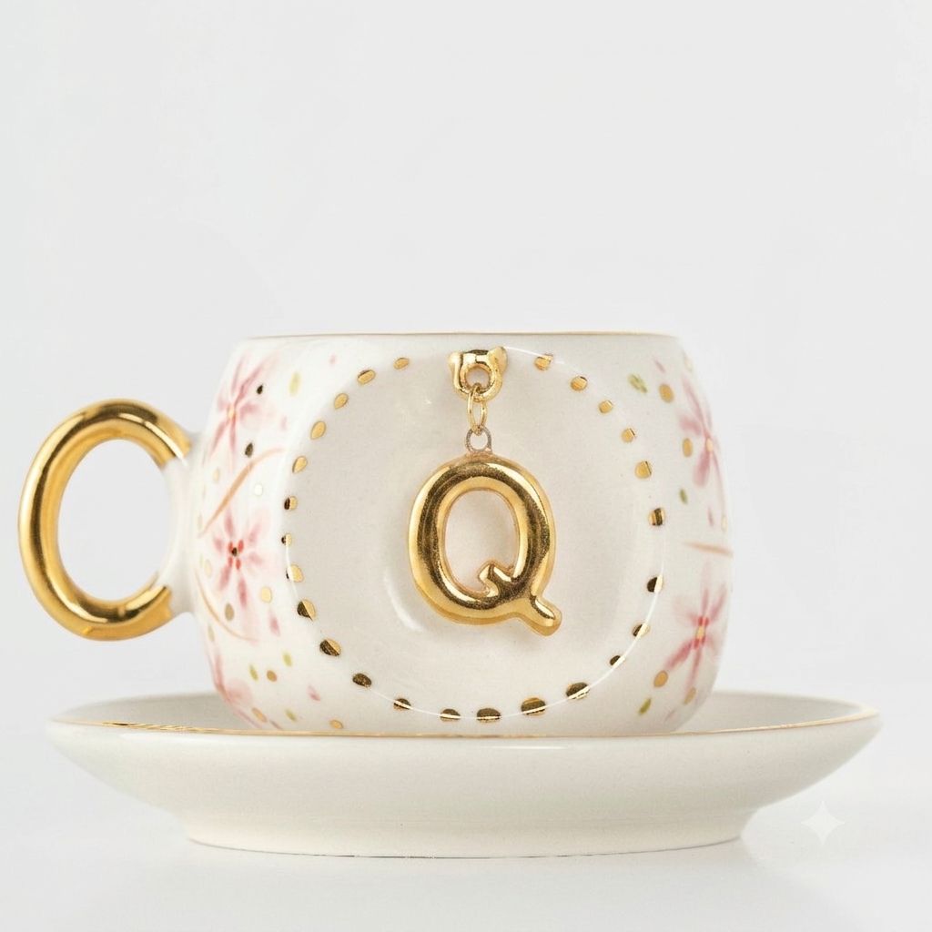 Sakura Personalized Turkish Coffee Cup, detail view 24