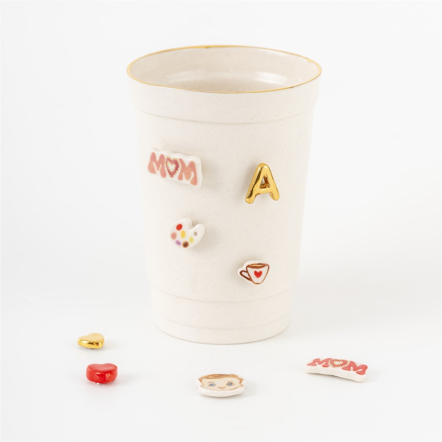 Mother's Day Charm Tumbler, product view
