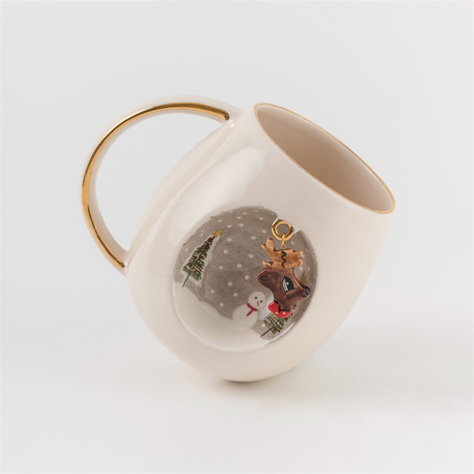 Deer Mug, detail view 2