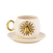 Sun Personalized Turkish Coffee Cup, product view