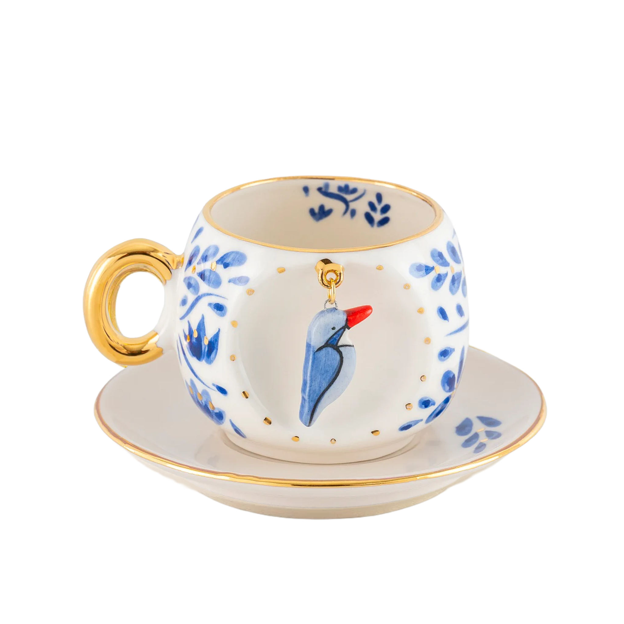 Fagfuri Bird Turkish Coffee Cup, product view