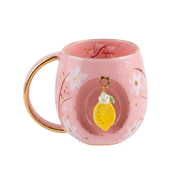 Lemon Blossom Porcelain Mug 280 ml / 9.5 oz