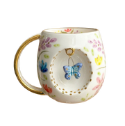 Spring Blossom Butterfly Mug, product view