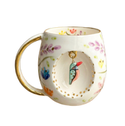 Spring Blossom Bird Mug, product view