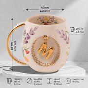 Spring Blossom Personalized Porcelain Mug 280 ml / 9.5 oz