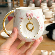 Bow Personalized Mug, detail view 4