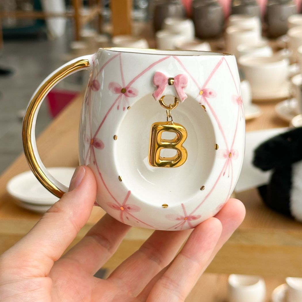 Bow Personalized Mug, detail view 10
