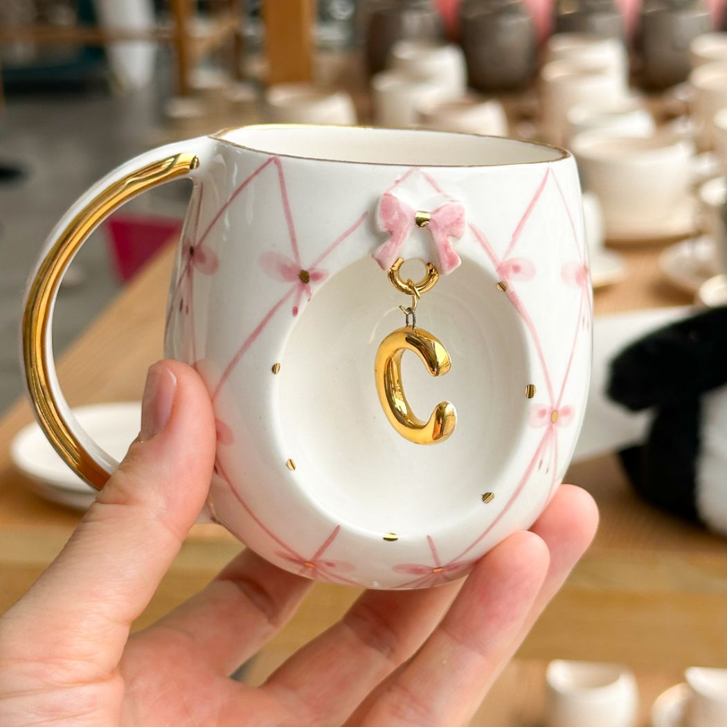 Bow Personalized Mug, detail view 11