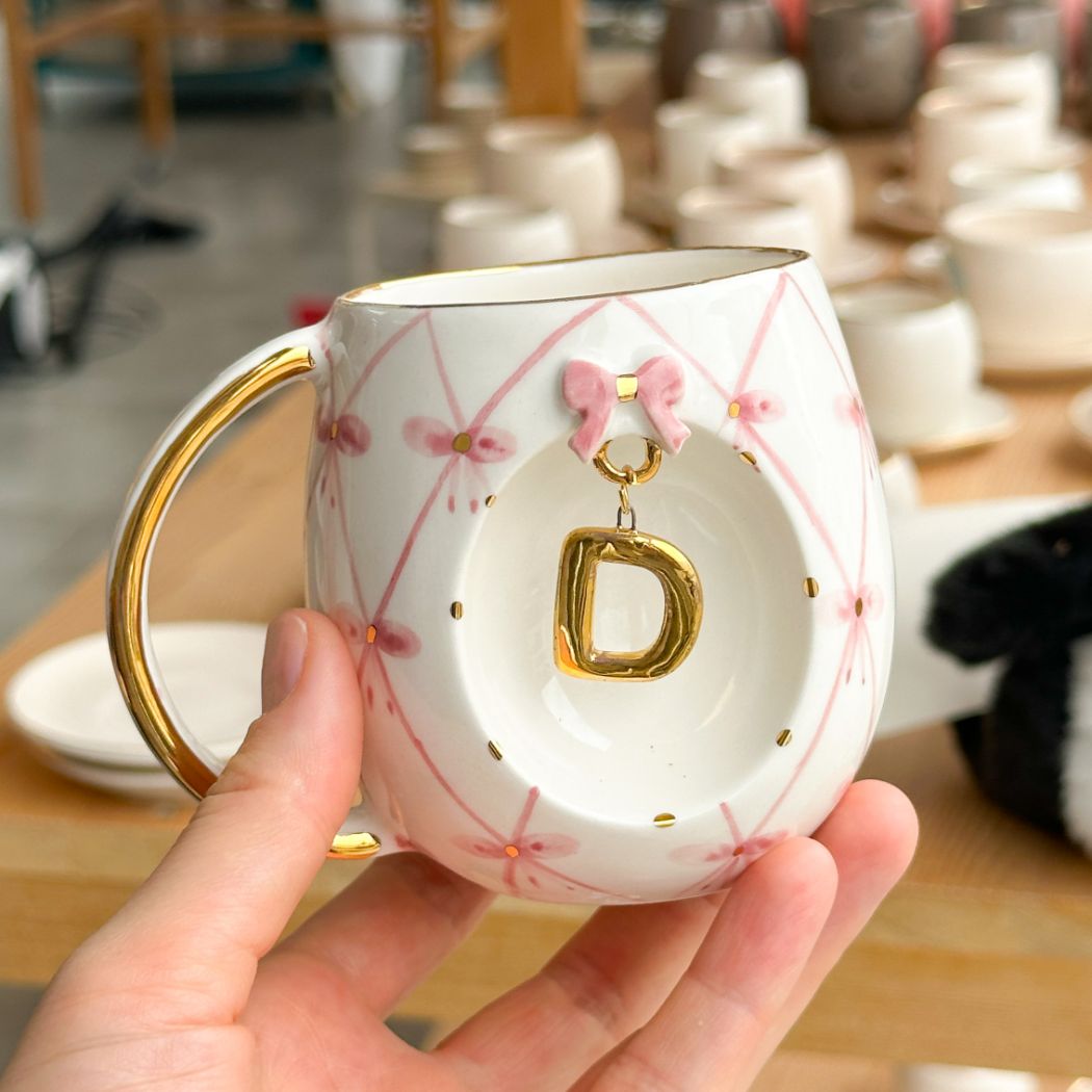 Bow Personalized Mug, detail view 12