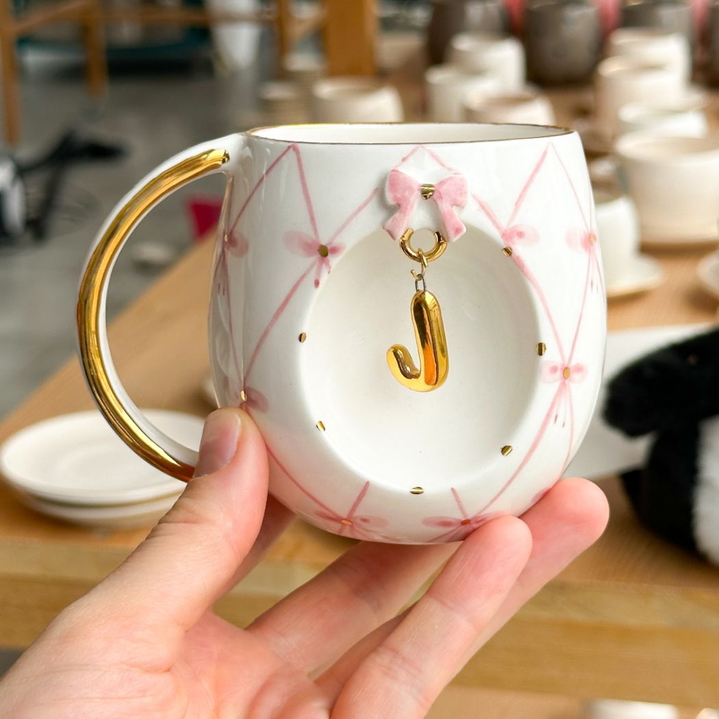 Bow Personalized Mug, detail view 23