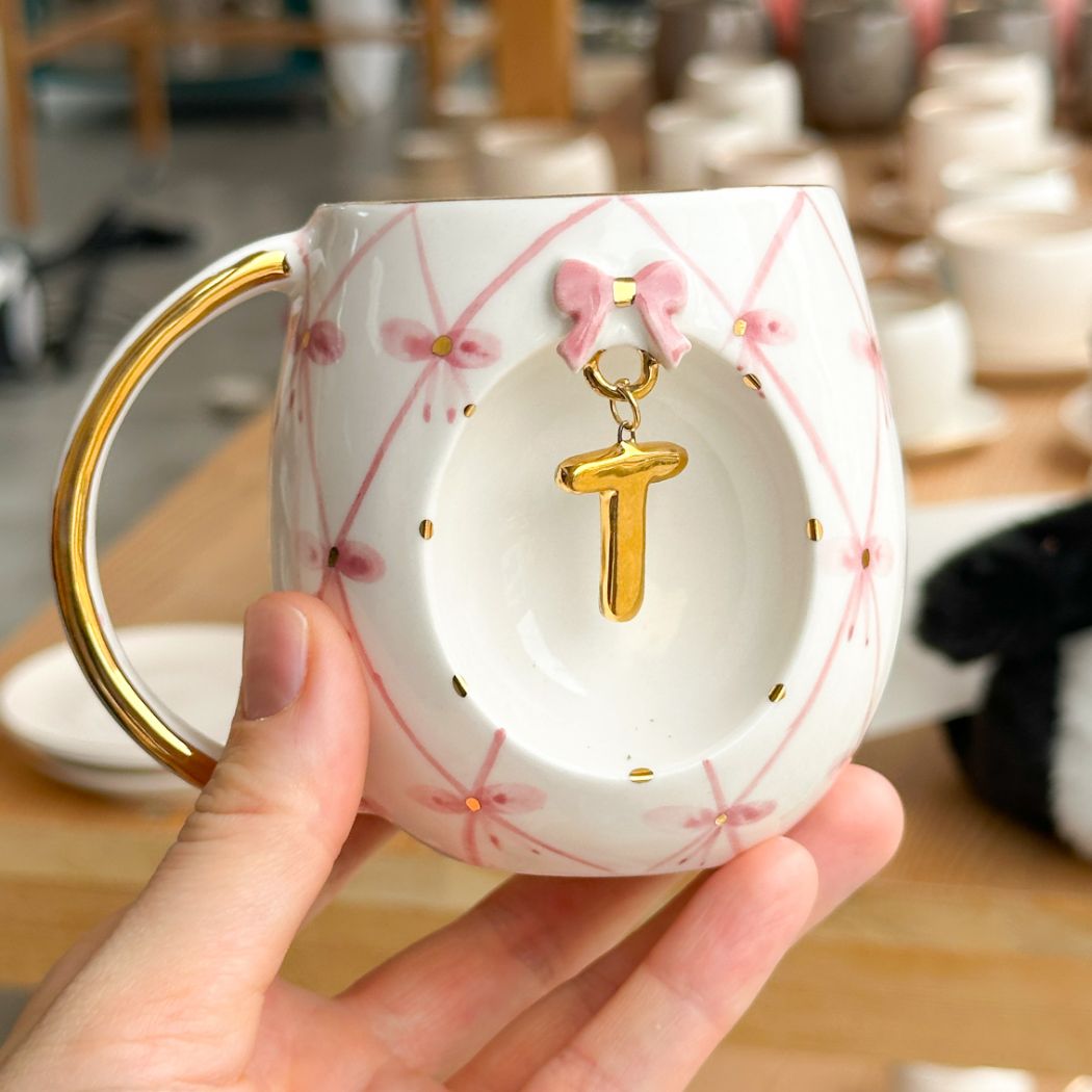 Bow Personalized Mug, detail view 33