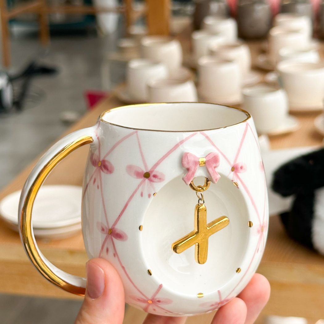 Bow Personalized Mug, detail view 37