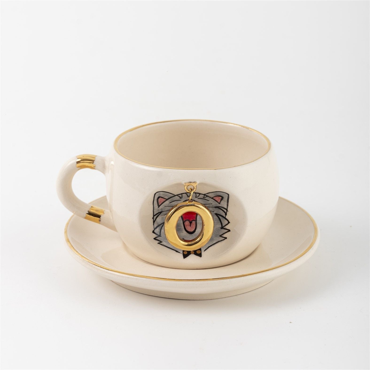 Cat Personalized Tea Mug, detail view 23