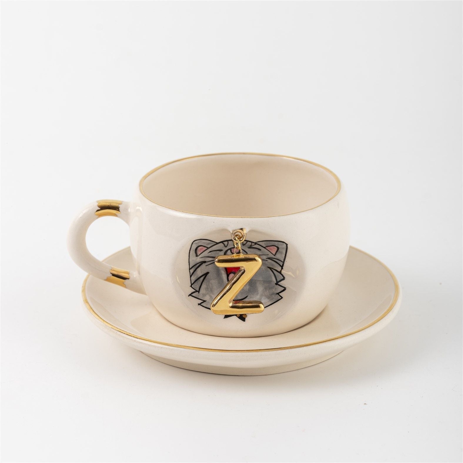 Cat Personalized Tea Mug, detail view 34