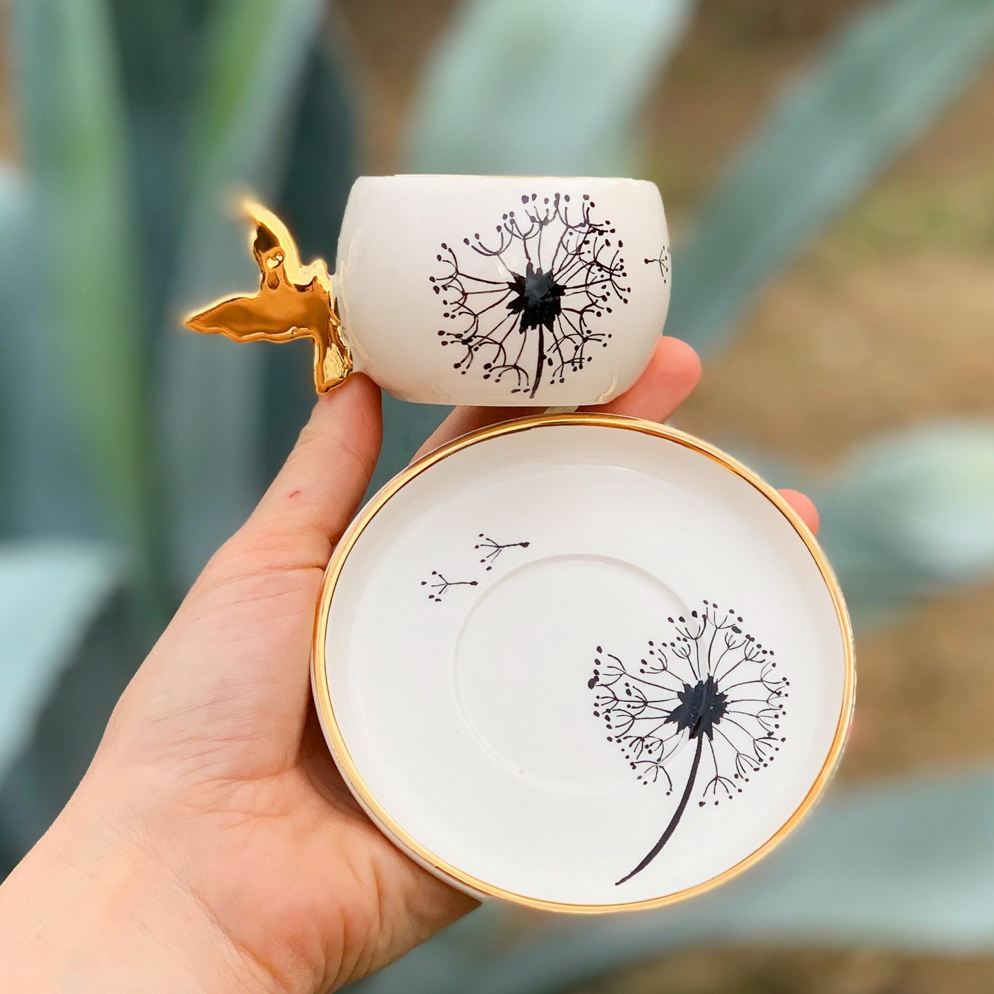 Dandelion Coffee Cup