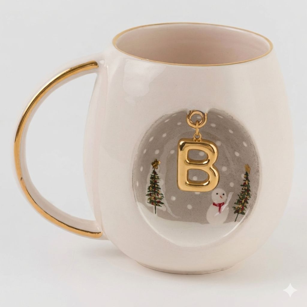 Winter Personalized Porcelain Mug 280 ml / 9.5 oz