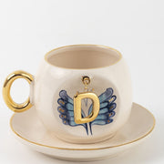 Butterfly Personalized Turkish Coffee Cup, detail view 2