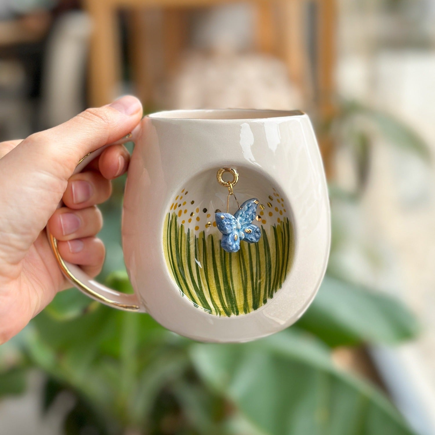 Butterfly Mug