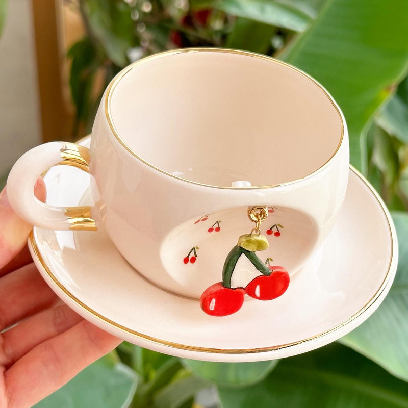 Cherry Tea Mug