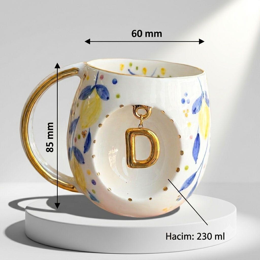 Lemon Personalized Mug, detail view 4