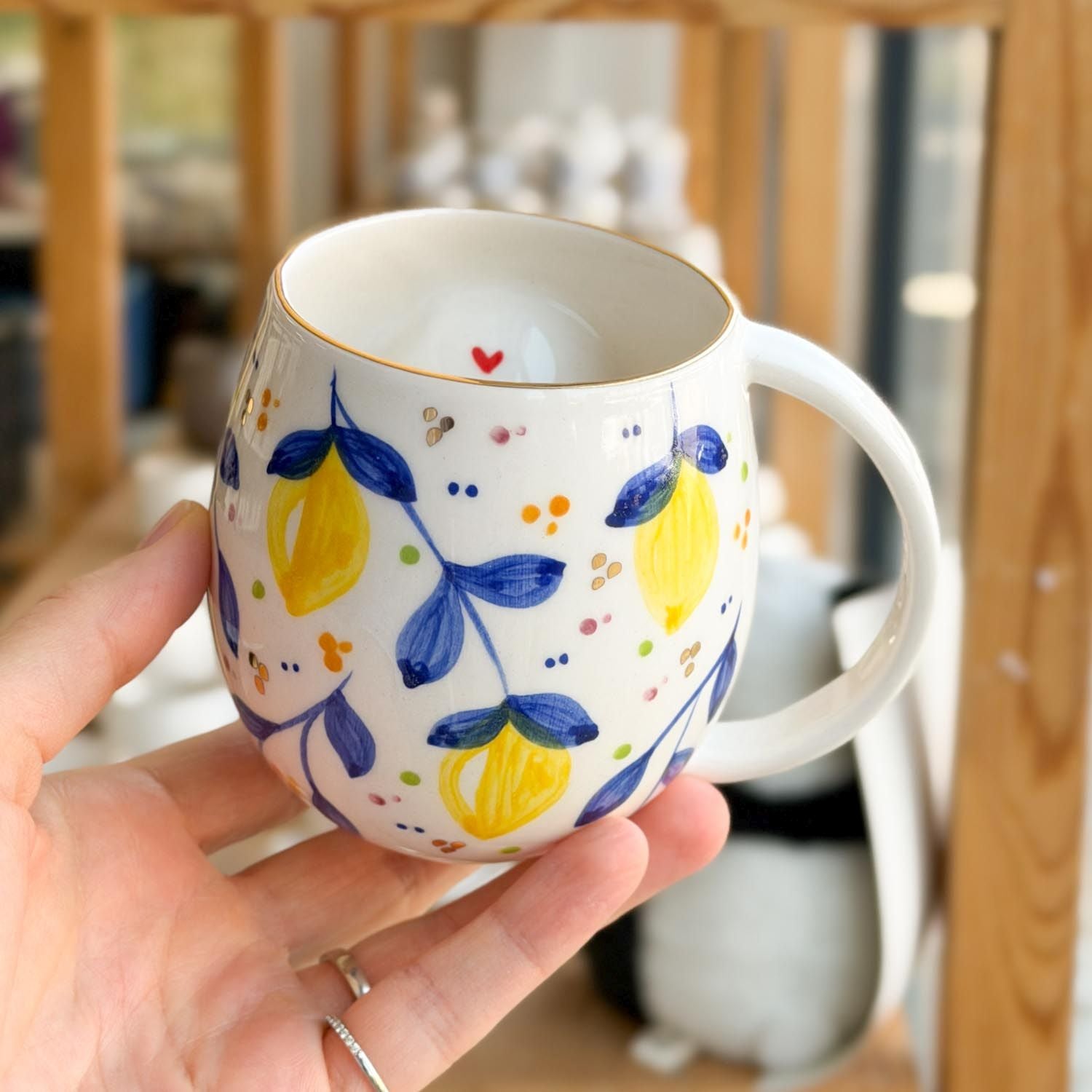 Lemon Personalized Mug, detail view 5