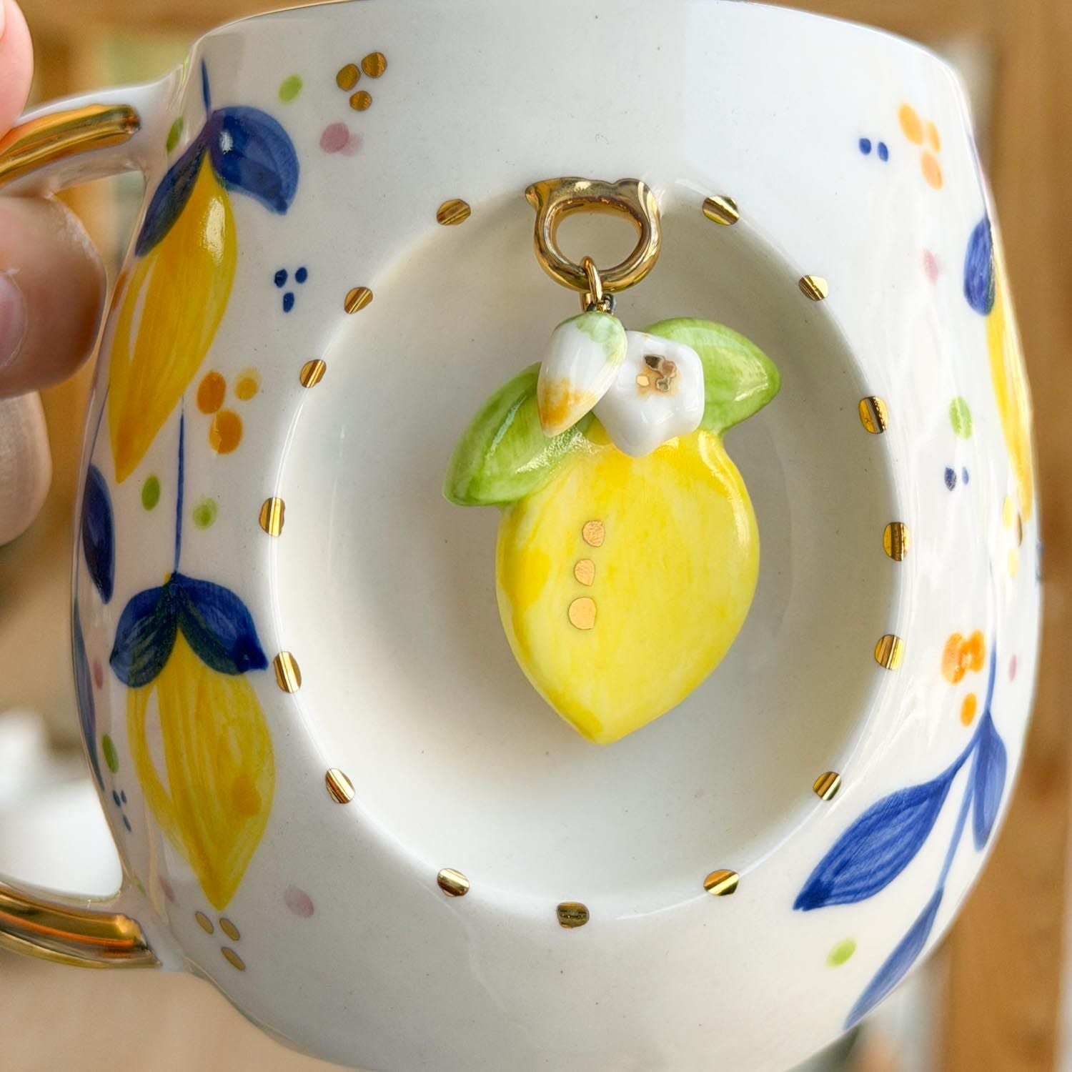 Lemon Personalized Mug, detail view 3