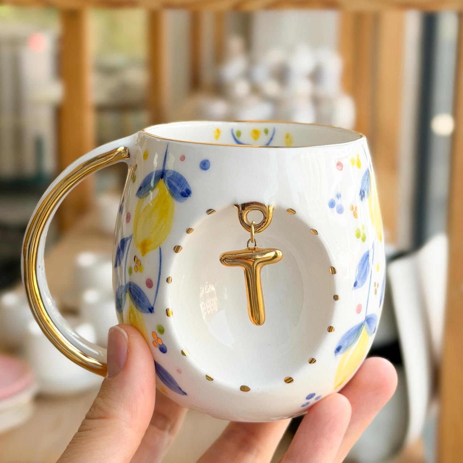 Lemon Personalized Mug, detail view 6