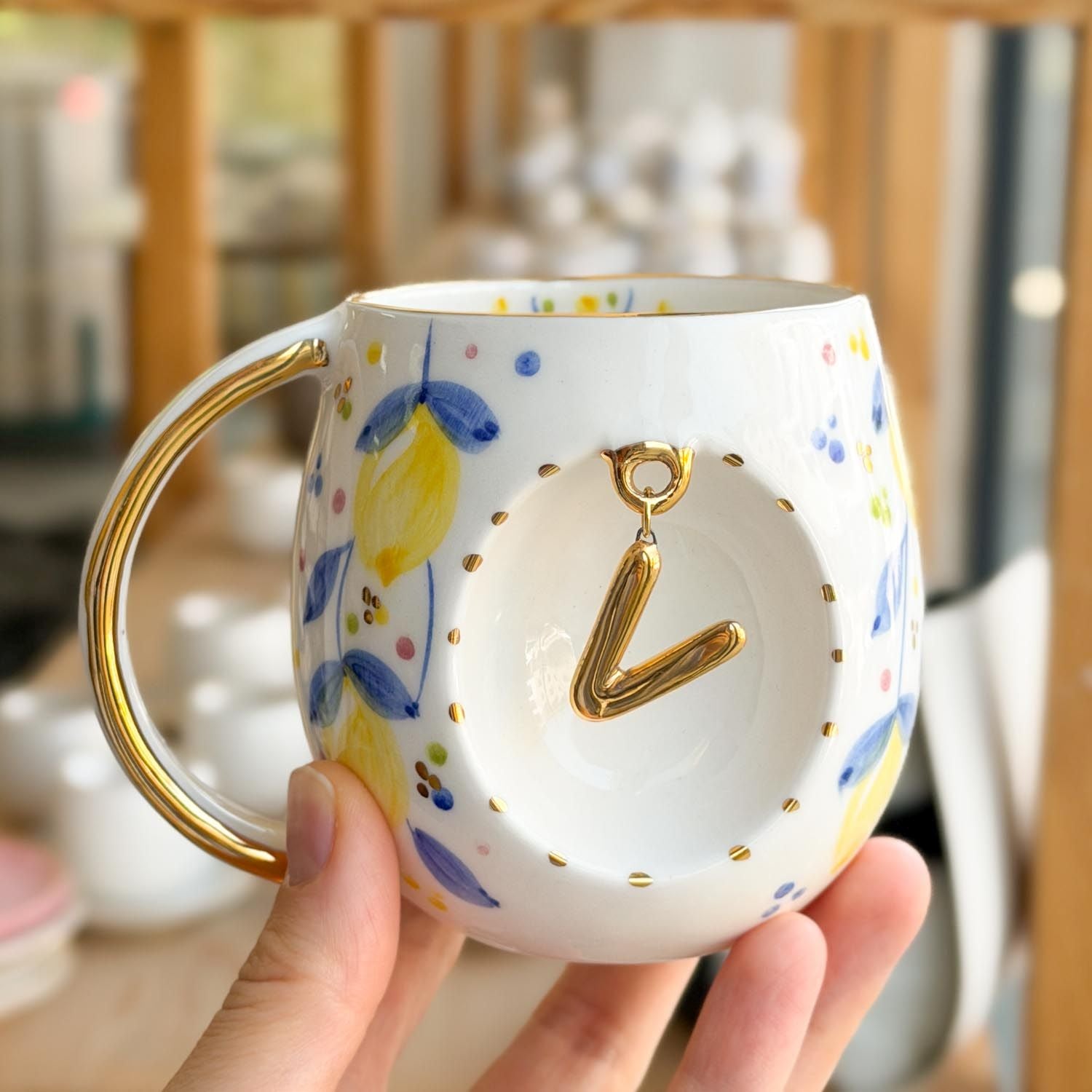 Lemon Personalized Mug, detail view 8