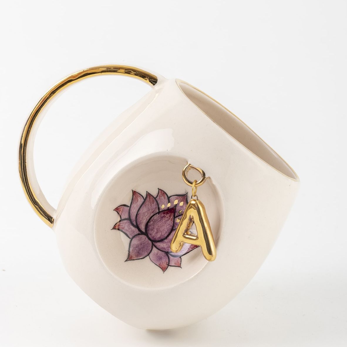Lotus Personalized Porcelain Mug 280 ml / 9.5 oz
