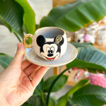 Mickey Mouse Coffee Cup Gray