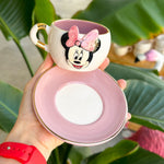 Minnie Mouse Tea Mug Pink