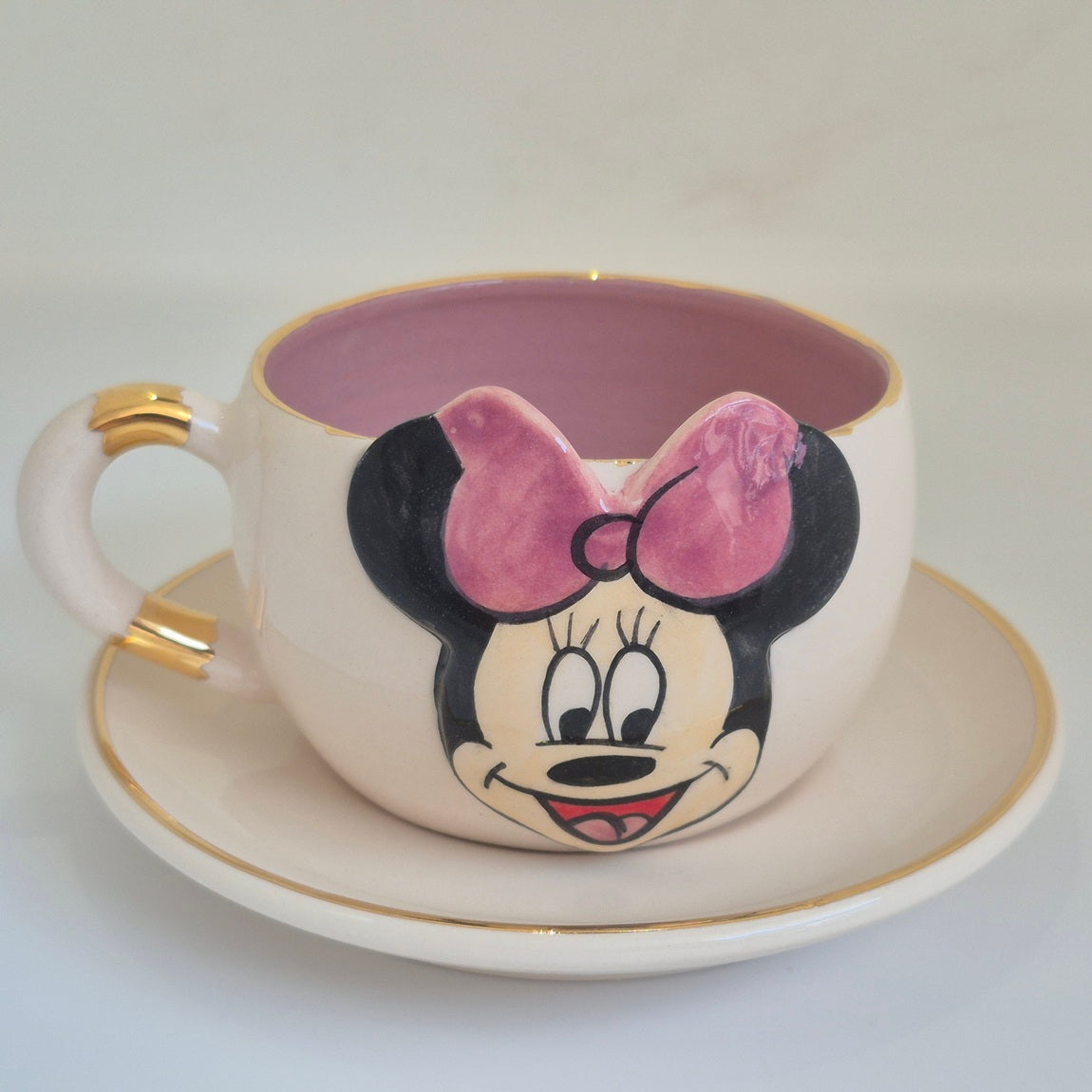 Minnie Mouse Tea Mug Pink, product image 1