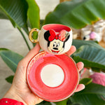 Minnie Mouse Coffee Cup Red